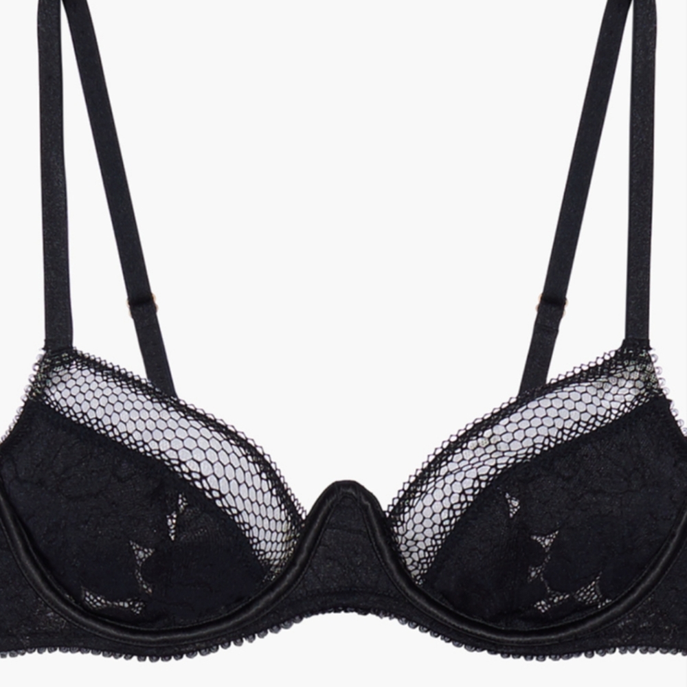 Floral Glow Unlined Lace Bra Savage x Fenty 34c